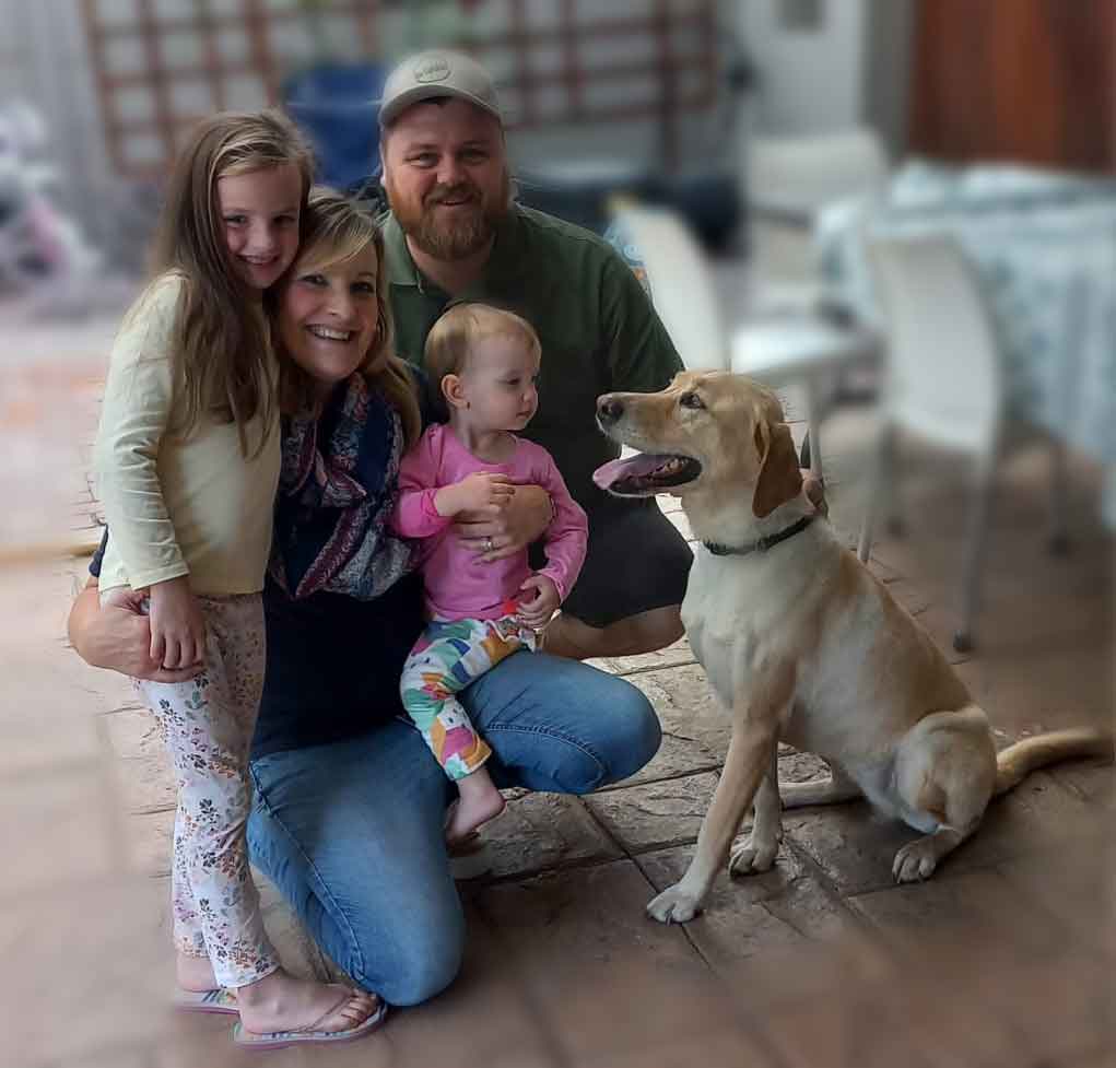 A well-cared-for dog, showing the importance of preparing a pet for their new home.